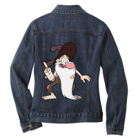 Graphic Picture  Mystery Art Character Ladies Denim Jacket | Artistshot