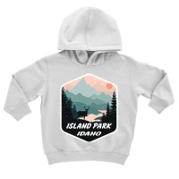 Island Park Idaho Id Mountains Hike Hiking Souvenir Sweatshirt Toddler Hoodie | Artistshot