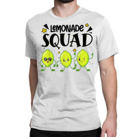 Lemonade Squad Summer Funny Lemon Fruit Lovers T Shirt Classic T-shirt | Artistshot