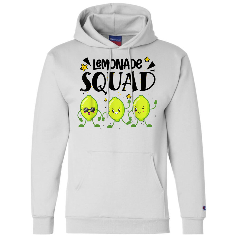 Lemonade Squad Summer Funny Lemon Fruit Lovers T Shirt Champion Hoodie by survisgn | Artistshot