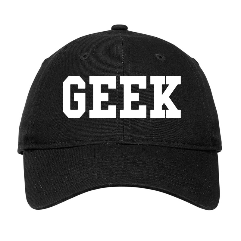Geek Nerd Adjustable Cap | Artistshot