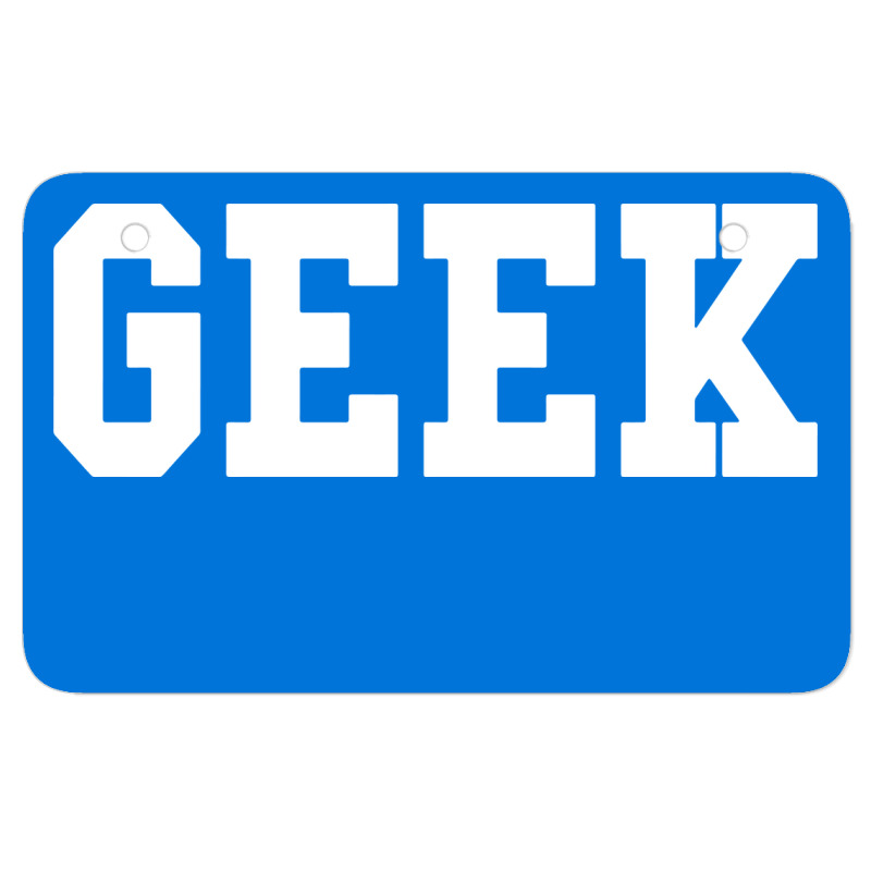 Geek Nerd Atv License Plate | Artistshot