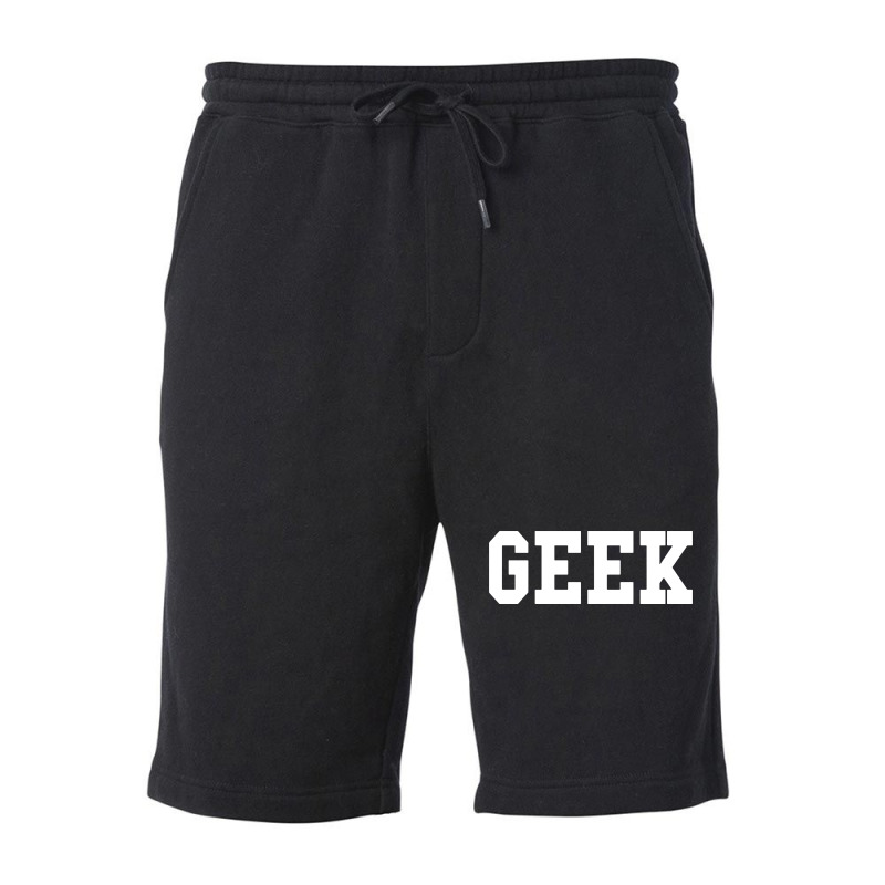 Geek Nerd Fleece Short | Artistshot
