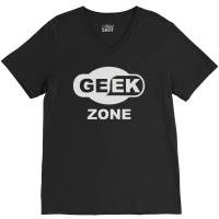 Geek Zone V-neck Tee | Artistshot