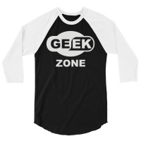 Geek Zone 3/4 Sleeve Shirt | Artistshot