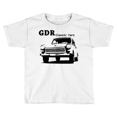 Gdr Classic Car Toddler T-shirt Designed By Alonedark