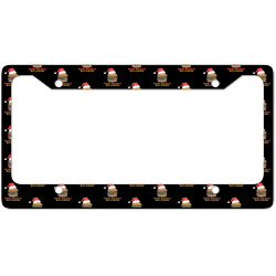 happy holidays with cheese License Plate Frame | Artistshot