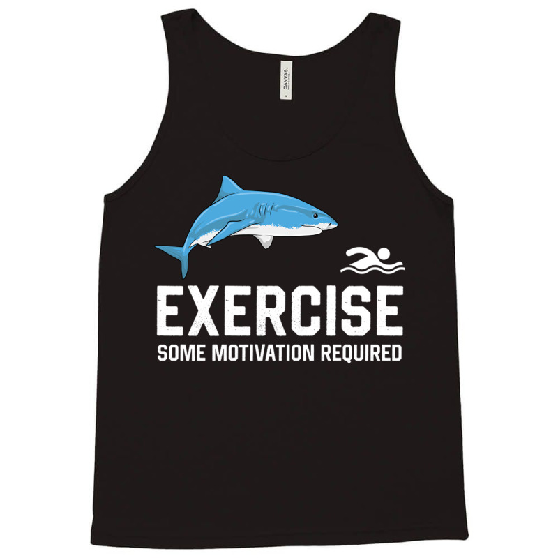 Shark Tank Top, Workout Tank Top for Women, Shark Shirt