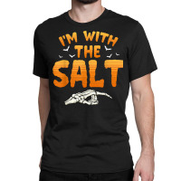 I'm With The Salt Halloween Couples Costume T Shirt Classic T-shirt | Artistshot