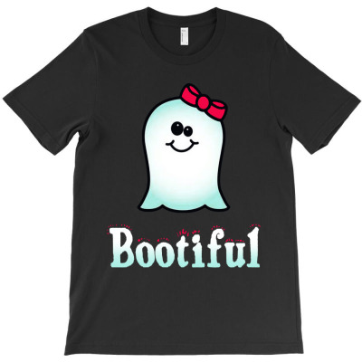 Bootiful Ghost For Halloween T-shirt Designed By Max Sopacua