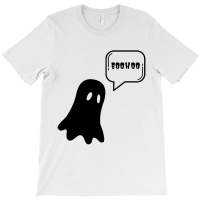 Boohoo Cute Unsympathetic Ghost Of Halloween T-shirt Designed By Max Sopacua
