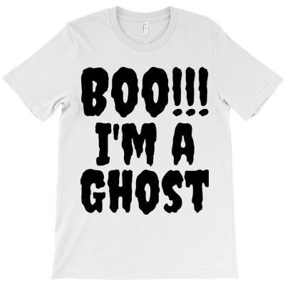 Boo!!! I'm A Ghost Halloween T-shirt Designed By Max Sopacua