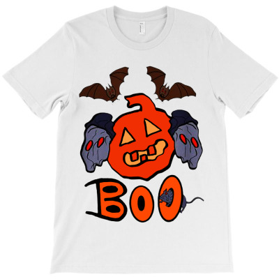 Boo Scary Halloween T-shirt Designed By Max Sopacua