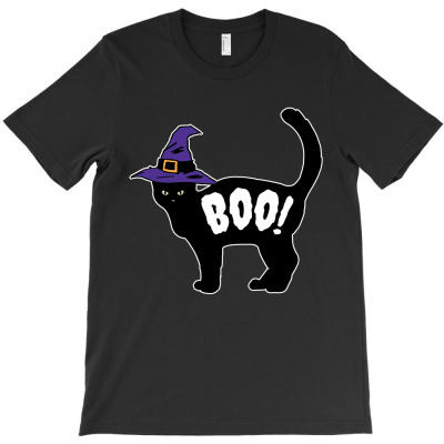 Boo Halloween Pattern T-shirt Designed By Max Sopacua