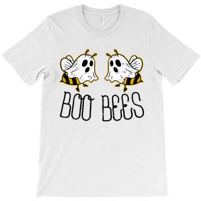 Boo Bees Funny Halloween Tee Matching Couple T-shirt Designed By Max Sopacua