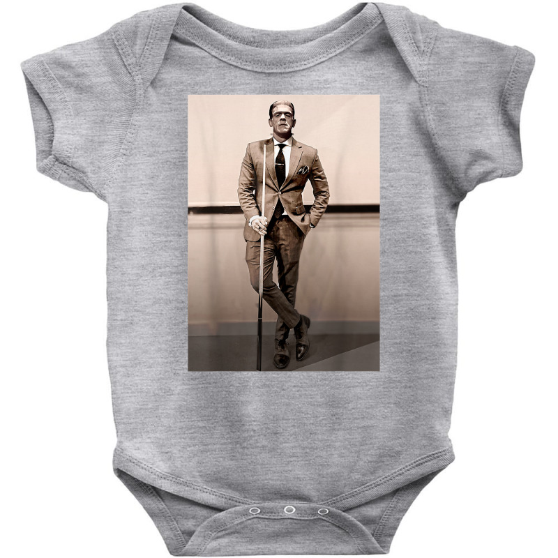 Frankenstein Dapper Frankenstein Monster In Suit Halloween T Shirt Baby Bodysuit by jacolepachew | Artistshot