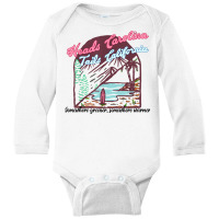 Heads Carolina Tail California Western Summer Beach Paradise T Shirt Long Sleeve Baby Bodysuit | Artistshot