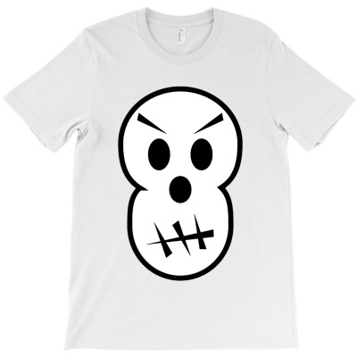Angry Halloween Skull T-shirt Designed By Max Sopacua