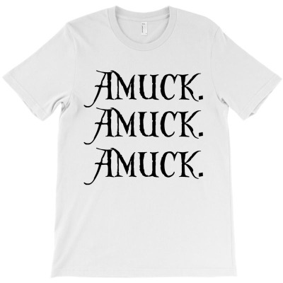 Amuck Halloween T-shirt Designed By Max Sopacua