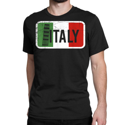 Italia Retro T-Shirt: Italian 80's Vintage-Look Italy Flag