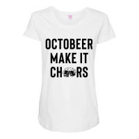 Octobeer Make It Cheers Maternity Scoop Neck T-shirt | Artistshot