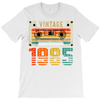 Vintage 1985 Funny 37 Years Old Men And Women 37th Birthday T Shirt T-shirt | Artistshot