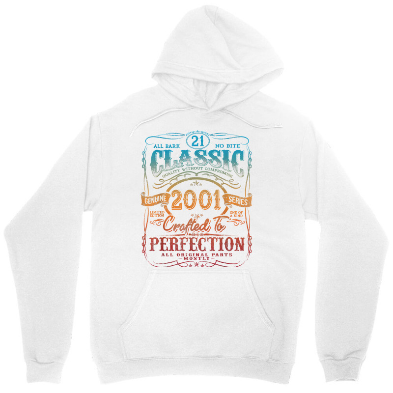 Vintage 2001 Limited Edition Shirt 21 Year Old 21st Birthday T Shirt Unisex Hoodie | Artistshot