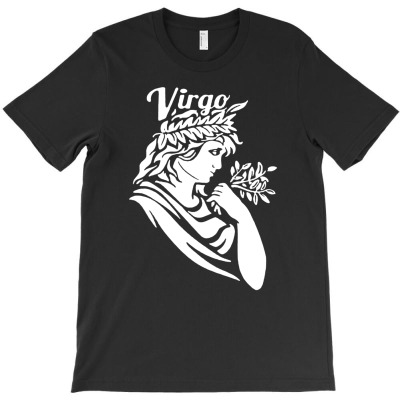 Virgo Zodiac T-shirt Designed By Toni Hadiyanto