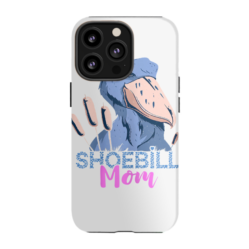 Womens Shoebill Mom Mother Shoebill Bird African Stork Mayan Bird T Sh 