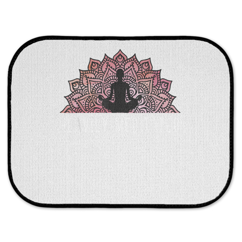 Heavily Meditated   Spiritual Daily Meditation Yoga T Shirt Rear Car Mat | Artistshot