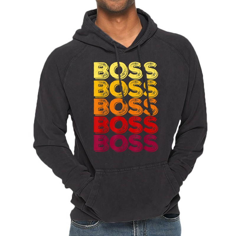 Vintage Boss T Shirt Vintage Hoodie | Artistshot