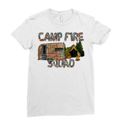 camp fire squad Ladies Fitted T-Shirt | Artistshot