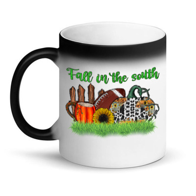 Fall In The South Magic Mug Designed By Badaudesign