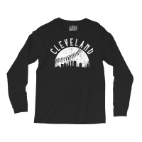 Vintage Cleveland Ohio Skyline Apparel T Shirt Long Sleeve Shirts | Artistshot