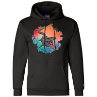 Mosasaurus Dinosaur Motif Prehistoric Predator Design Dino T Shirt Champion Hoodie | Artistshot