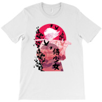 Samurai Woman Anime T-shirt | Artistshot