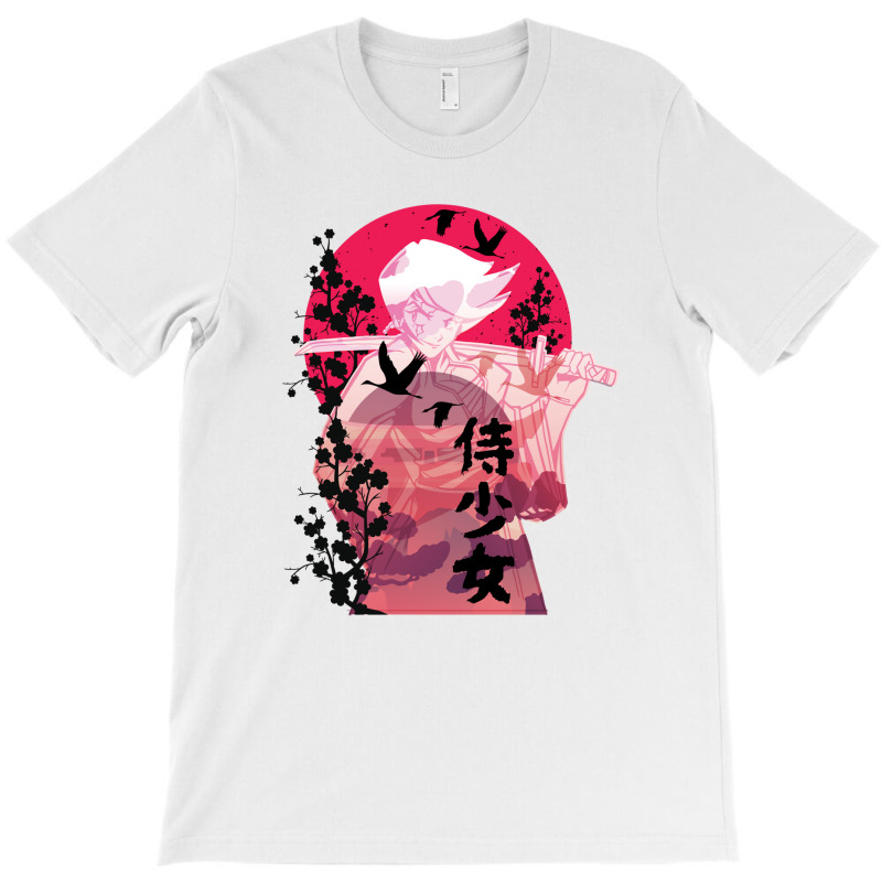 Samurai Woman Anime T-shirt | Artistshot