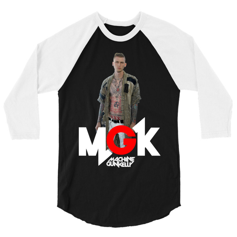 Machine Gun 3/4 Sleeve Shirt by Zero_art | Artistshot