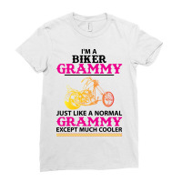 Biker Grammy... Ladies Fitted T-shirt | Artistshot