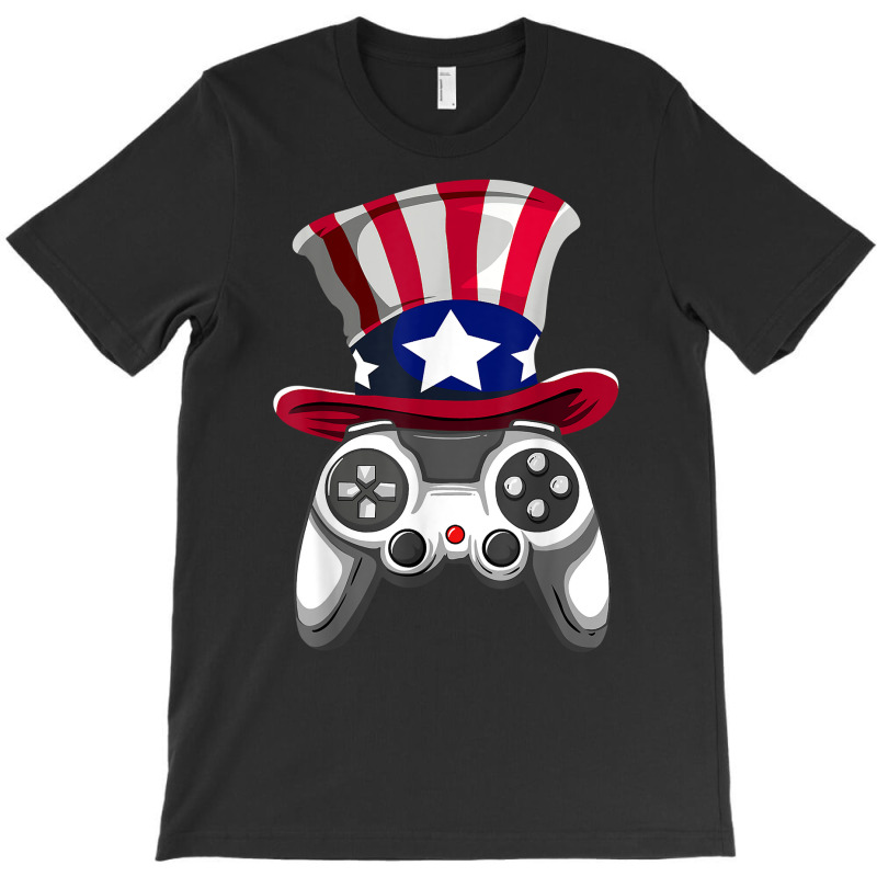 Video Game 4th Of July Gaming Funny Boys Kids Teens Gamer T Shirt T-shirt | Artistshot