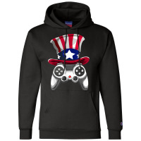 Video Game 4th Of July Gaming Funny Boys Kids Teens Gamer T Shirt Champion Hoodie | Artistshot