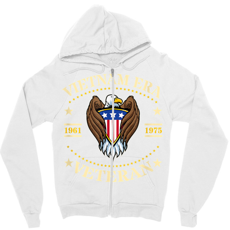 Vietnam Era Veteran 1961   1975 T Shirt Zipper Hoodie | Artistshot