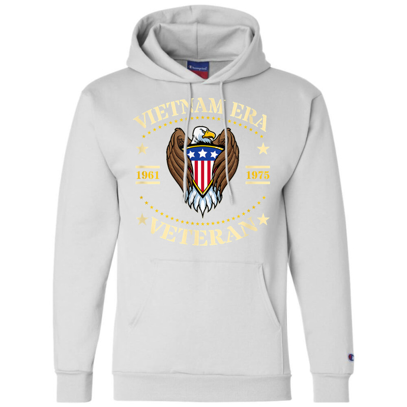 Vietnam Era Veteran 1961   1975 T Shirt Champion Hoodie | Artistshot