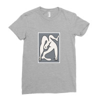 Split Human Body Ladies Fitted T-shirt | Artistshot