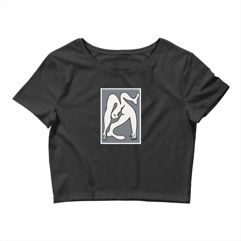 Split Human Body Crop Top | Artistshot