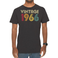 Vintage 1966 56th Birthday Gift Retro Men Women 56 Years Old T Shirt Vintage T-shirt | Artistshot