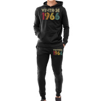 Vintage 1966 56th Birthday Gift Retro Men Women 56 Years Old T Shirt Hoodie & Jogger Set | Artistshot