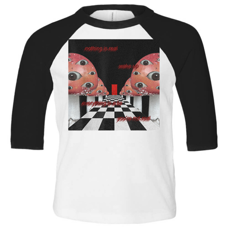 Custom Weirdcore Aesthetic Mushroom Eyes Strangecore Traumacore T Shirt  Ladies Fitted T-shirt By Cm-arts - Artistshot