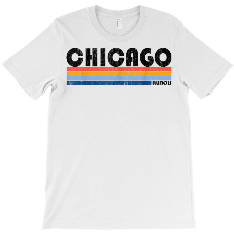 Vintage 1980s Style Chicago, Il T Shirt T-shirt | Artistshot