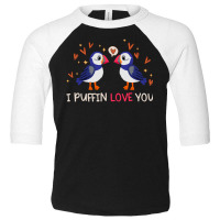 Gift T  Shirt I Puffin Love You Relationship Hearts Seabirds T  Shirt Toddler 3/4 Sleeve Tee | Artistshot